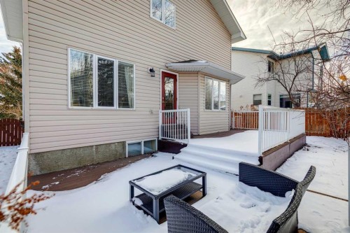 107 Sheep River Bay, Okotoks, AB - Outdoor With Deck Patio Veranda With Exterior