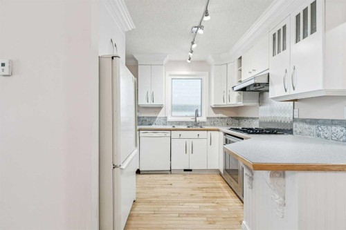 131 Woodglen Way Sw, Calgary, AB - Indoor Photo Showing Kitchen
