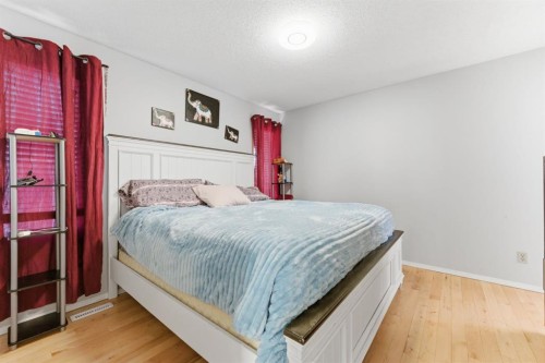 20 Applewood Way Se, Calgary, AB - Indoor Photo Showing Bedroom