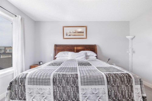 134 Walgrove Drive Se, Calgary, AB - Indoor Photo Showing Bedroom