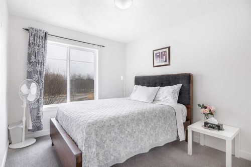 134 Walgrove Drive Se, Calgary, AB - Indoor Photo Showing Bedroom