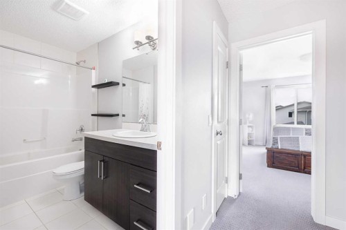 134 Walgrove Drive Se, Calgary, AB - Indoor Photo Showing Bathroom