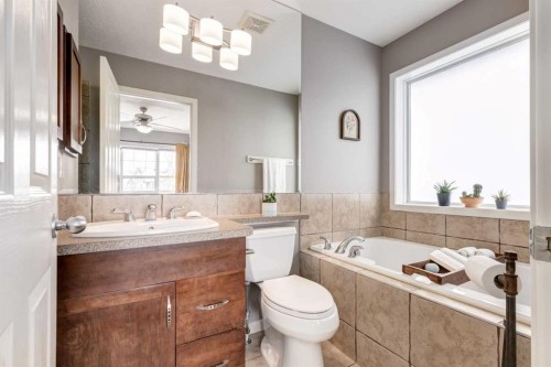 138 Cranberry Place Se, Calgary, AB - Indoor Photo Showing Bathroom