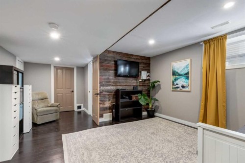 138 Cranberry Place Se, Calgary, AB - Indoor With Fireplace