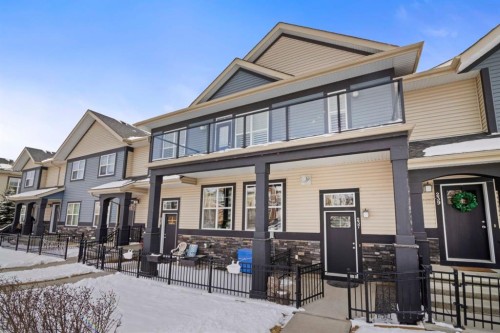 237 Mckenzie Towne Link Se, Calgary, AB - Outdoor With Deck Patio Veranda With Facade