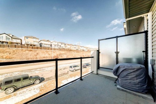 123 Spring Creek Common Sw, Calgary, AB - Outdoor With Balcony With Exterior