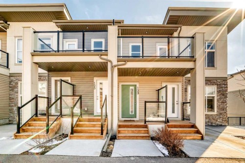 123 Spring Creek Common Sw, Calgary, AB - Outdoor With Balcony