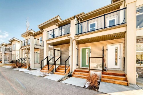 123 Spring Creek Common Sw, Calgary, AB - Outdoor With Balcony
