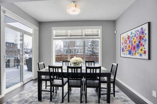 2 Aspen Summit Mount Sw, Calgary, AB - Indoor Photo Showing Dining Room