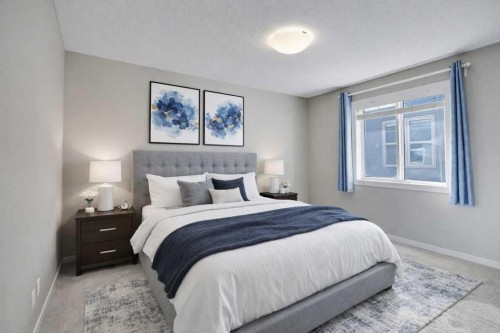 2 Aspen Summit Mount Sw, Calgary, AB - Indoor Photo Showing Bedroom