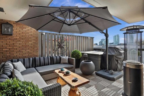 302-320 Meredith Road Ne, Calgary, AB - Outdoor With Deck Patio Veranda With Exterior