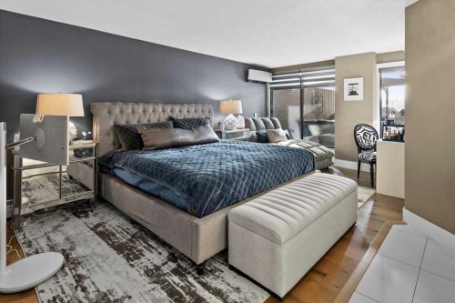 302-320 Meredith Road Ne, Calgary, AB - Indoor Photo Showing Bedroom