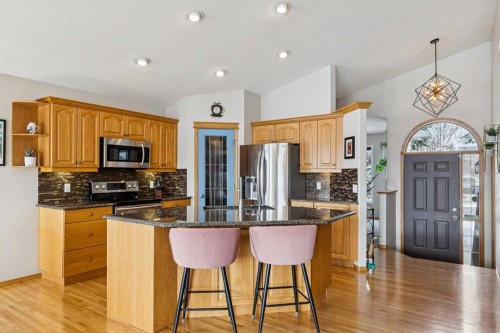 113 Westchester Way, Chestermere, AB - Indoor Photo Showing Kitchen With Stainless Steel Kitchen