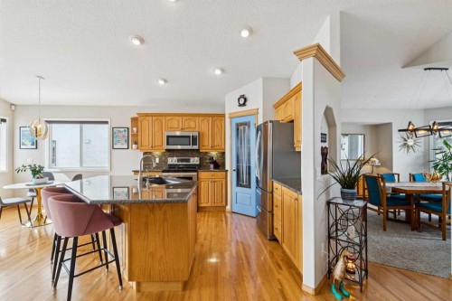 113 Westchester Way, Chestermere, AB - Indoor Photo Showing Kitchen With Stainless Steel Kitchen