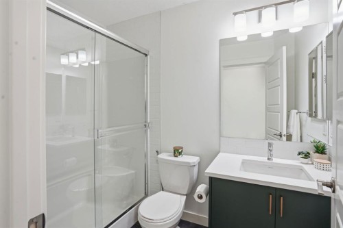 812 Cranbrook Walk Se, Calgary, AB - Indoor Photo Showing Bathroom