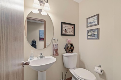 158 Saratoga Close Ne, Calgary, AB - Indoor Photo Showing Bathroom