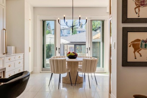 1927 12 Street Sw, Calgary, AB - Indoor Photo Showing Dining Room