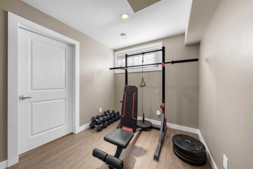 237 Walden Parade Se, Calgary, AB - Indoor Photo Showing Gym Room