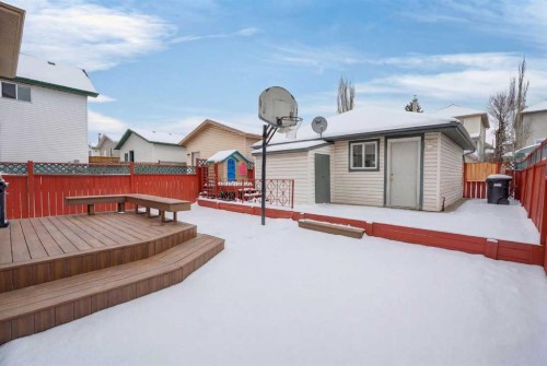 14 Hidden Ranch Hill Nw, Calgary, AB - Outdoor With Deck Patio Veranda With Exterior