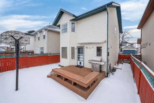 14 Hidden Ranch Hill Nw, Calgary, AB - Outdoor With Deck Patio Veranda With Exterior