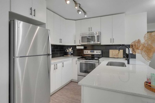 3212-181 Skyview Ranch Manor Ne, Calgary, AB - Indoor Photo Showing Kitchen With Upgraded Kitchen