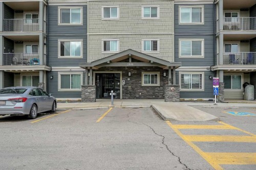 3212-181 Skyview Ranch Manor Ne, Calgary, AB - Outdoor With Balcony With Facade
