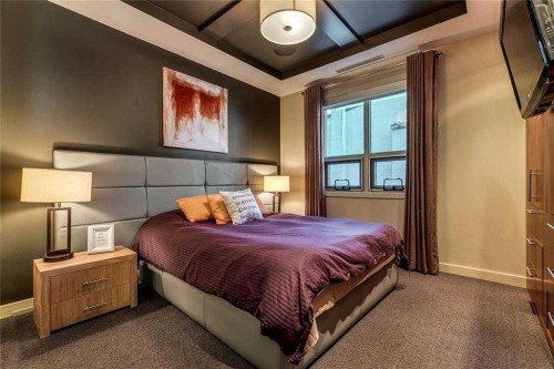 204-701 3 Avenue Sw, Calgary, AB - Indoor Photo Showing Bedroom