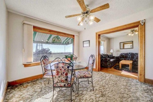 134004 Range Rd 223, Rural Vulcan County, AB - Indoor Photo Showing Dining Room