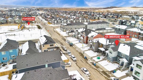 125 Emberside Hollow, Cochrane, AB - Outdoor With View