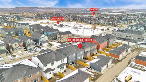 125 Emberside Hollow, Cochrane, AB - Outdoor With View