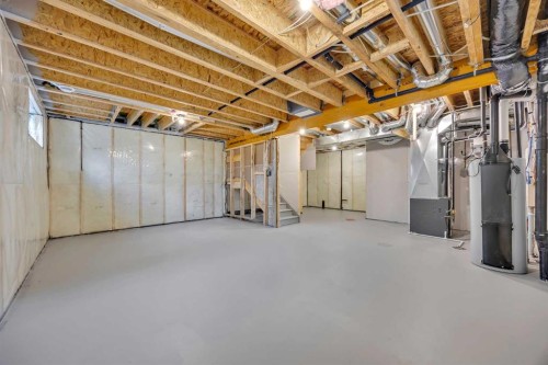 154 Northern Lights Crescent, Langdon, AB - Indoor Photo Showing Basement