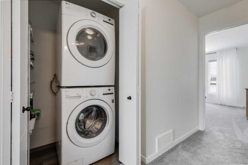 237 South Point Park Sw, Airdrie, AB - Indoor Photo Showing Laundry Room