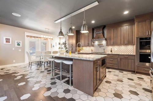 964 East Chestermere, Chestermere, AB - Indoor Photo Showing Kitchen With Upgraded Kitchen