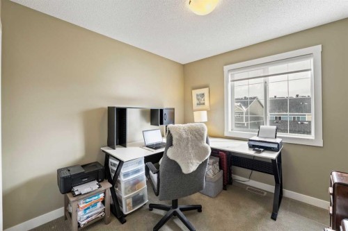 115 Baysprings Terrace Sw, Airdrie, AB - Indoor Photo Showing Office