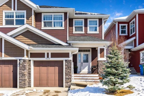 522 River Heights Crescent, Cochrane, AB - Outdoor With Facade