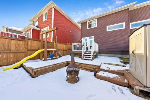 522 River Heights Crescent, Cochrane, AB - Outdoor With Deck Patio Veranda With Exterior