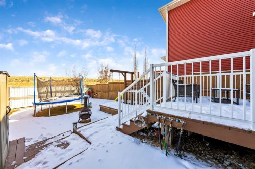 522 River Heights Crescent, Cochrane, AB - Outdoor With Deck Patio Veranda