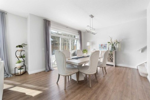 310 Mahogany Manor Se, Calgary, AB - Indoor Photo Showing Dining Room