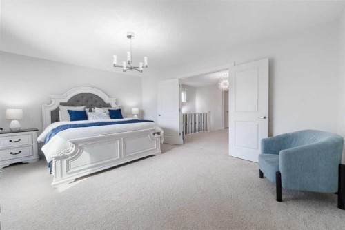 310 Mahogany Manor Se, Calgary, AB - Indoor Photo Showing Bedroom
