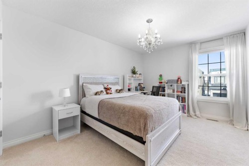310 Mahogany Manor Se, Calgary, AB - Indoor Photo Showing Bedroom