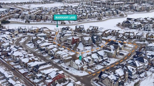 310 Mahogany Manor Se, Calgary, AB - Outdoor With View