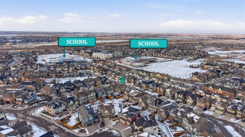 310 Mahogany Manor Se, Calgary, AB - Outdoor With View