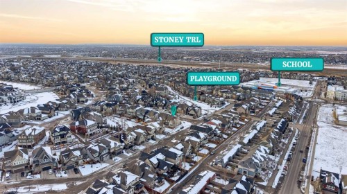 310 Mahogany Manor Se, Calgary, AB - Outdoor With View