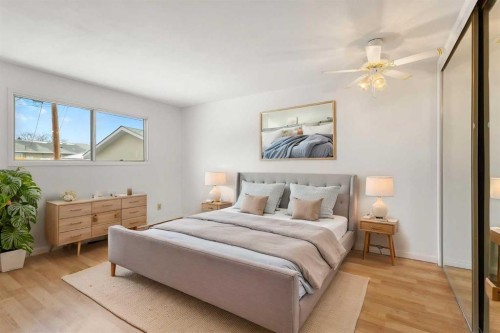 5216 Marian Road Ne, Calgary, AB - Indoor Photo Showing Bedroom