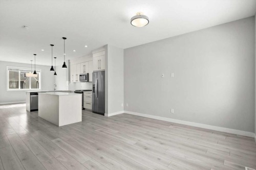 124 Red Embers Place Ne, Calgary, AB - Indoor Photo Showing Kitchen With Stainless Steel Kitchen With Upgraded Kitchen