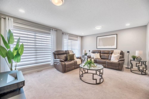 63 Walgrove Way Se, Calgary, AB - Indoor Photo Showing Living Room