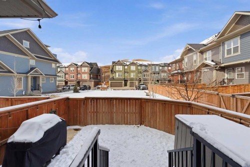 479 Cranbrook Square Se, Calgary, AB - Outdoor With Deck Patio Veranda