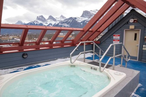 206C-1120 Railway Avenue, Canmore, AB - Outdoor With In Ground Pool