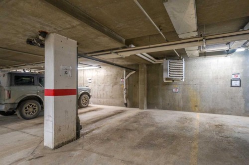 206C-1120 Railway Avenue, Canmore, AB - Indoor Photo Showing Garage