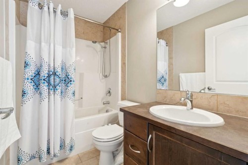56 Silverado Plains View Sw, Calgary, AB - Indoor Photo Showing Bathroom